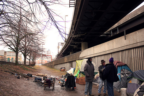 Camp 83 Under Baltimore's Jones Falls Expressway To Be Evicted