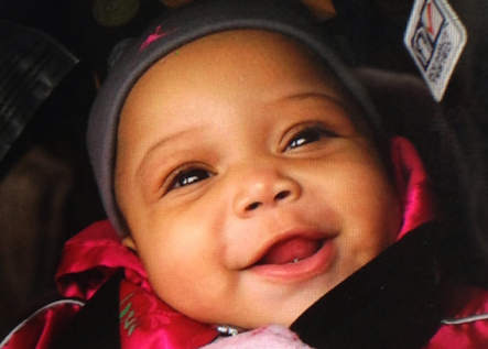 Jonylah Watkins, a 6-month-old who was shot in Chicago earlier this week