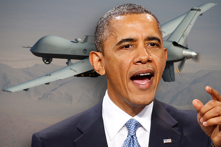 President Obama and drones