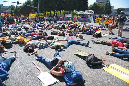 Chevron Protest in Richmond, CA