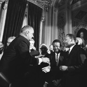 Signing of the Voting Rights Act