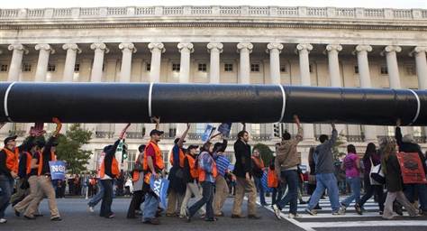 Keystone XL Pipeline Protest