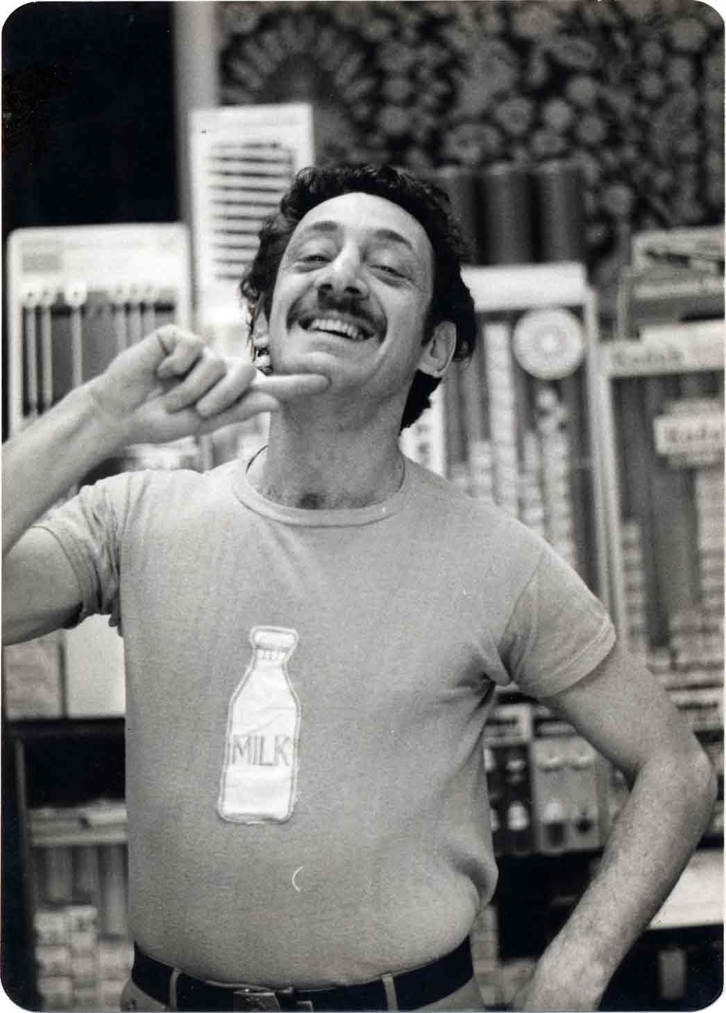 harvey milk with milk