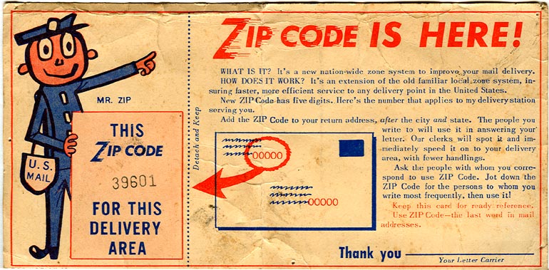 Zip Code Icon Man