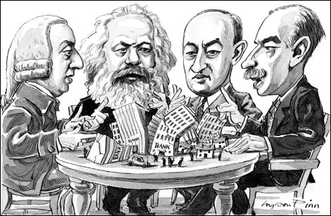 Smith, Marx, Schumpeter and Keynes