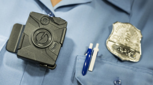 A body camera from Taser is seen during a press conference at City Hall September 24, 2014 in Washington, DC. The Washington, DC Metropolitan Police Department is embarking on a six- month pilot program where 250 body cameras will be used by officers. AFP PHOTO/Brendan SMIALOWSKI        (Photo credit should read BRENDAN SMIALOWSKI/AFP/Getty Images)