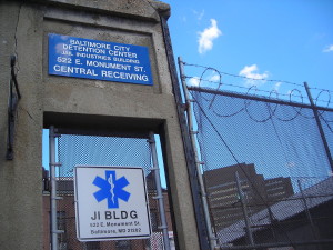 Baltimore Detention Center (Credit: Wikimedia Commons: groupuscule)