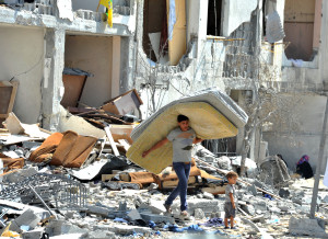Gaza Crisis (Credit: Flickr - United Nations Photostream)