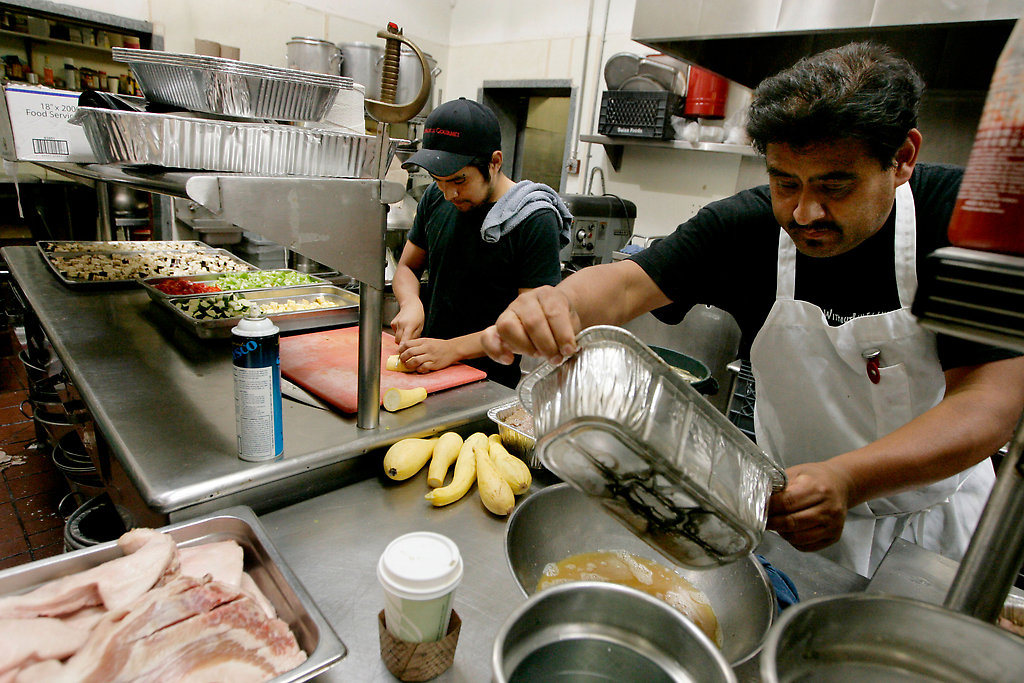 Immigration Food Prep (Credit: New York Times)