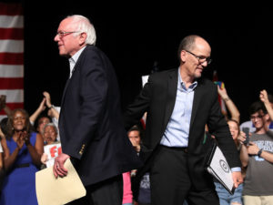 Bernie Sanders And Perez (Credit: NPR)